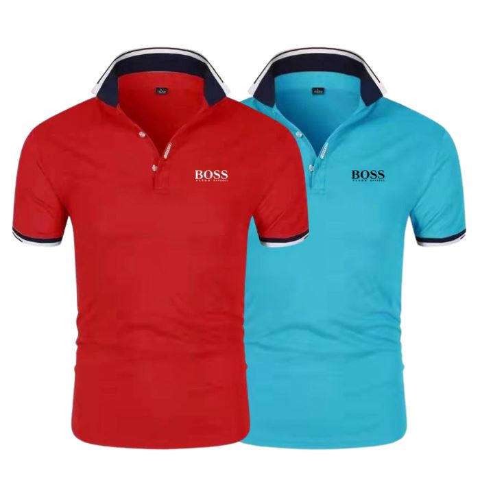 1 + 1 GRATIS – 2er-Set Premiere Poloshirts (RÄUMUNGSVERKAUF)